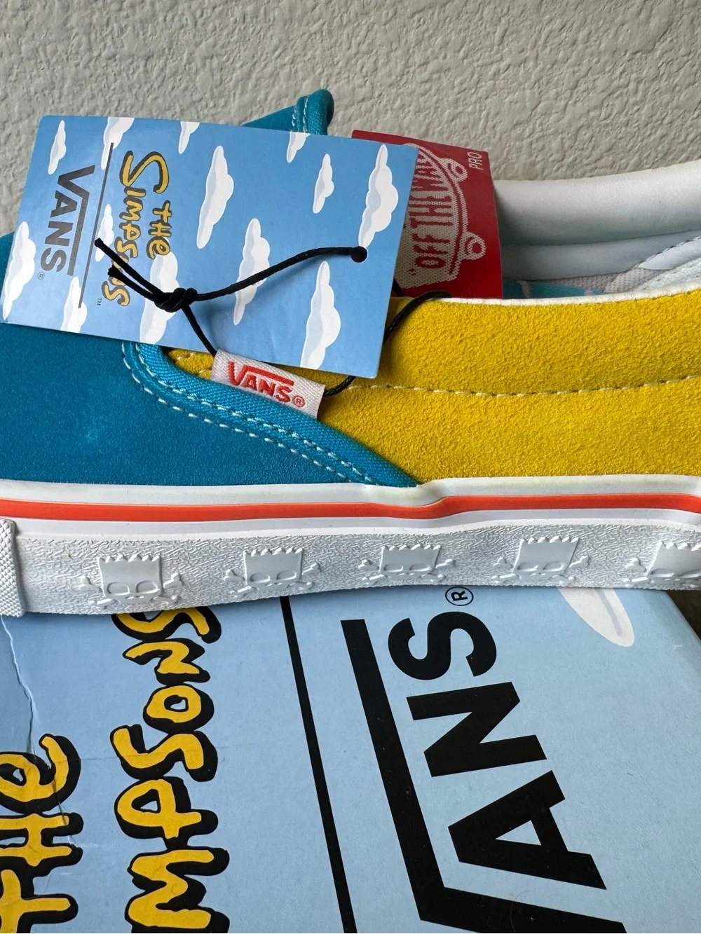 NWT Vans Slip on Pro The Simpsons